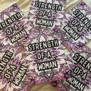 Strength of a Woman Affirmation Coloring Book